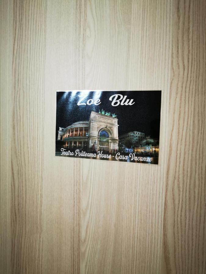 Paleemo Centro Zoe Blu Bed & Breakfast Palermo Dış mekan fotoğraf